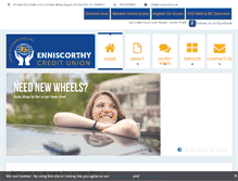 Tablet Screenshot of enniscorthycu.ie